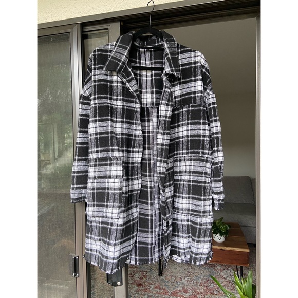 Plaid Shacket - Picture 1 of 9